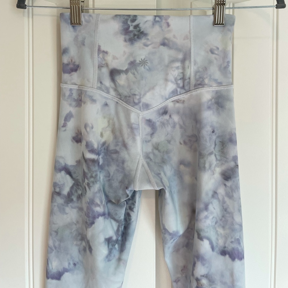 Athleta elation snow dye tie dye 7/8 tight XXS - Picture 2 of 7